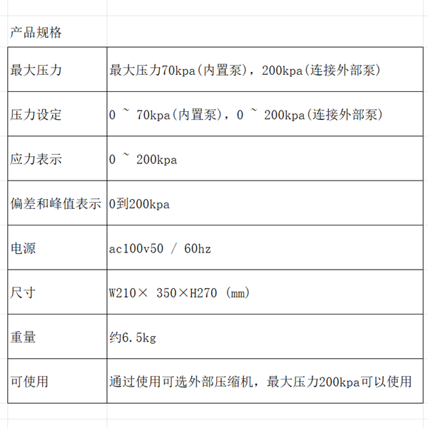 SUN RHEO阳光科学密封性测试仪FKT-200