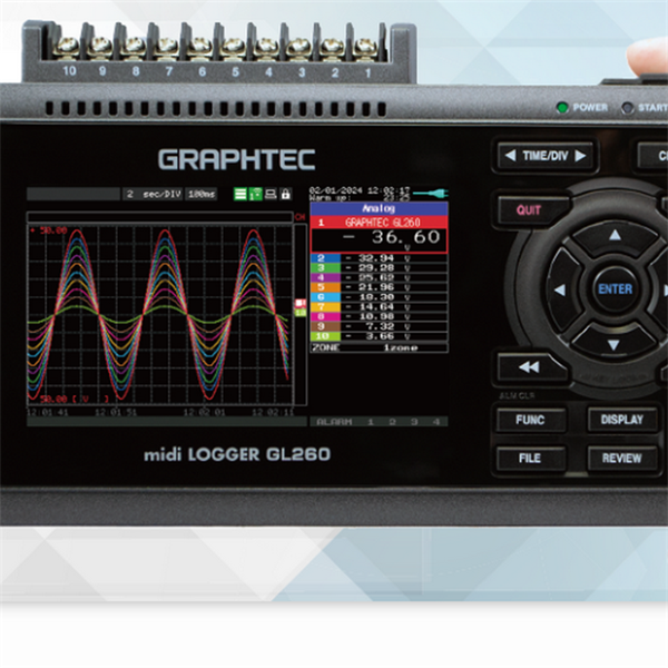 图技GRAPHTEC数据记录仪GLT400