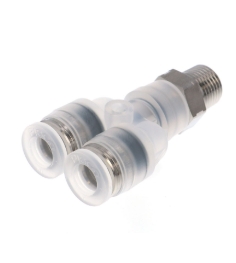 PISCO碧烁科Y型歧管SUS304管接头 PPX4-01SUS-S-C