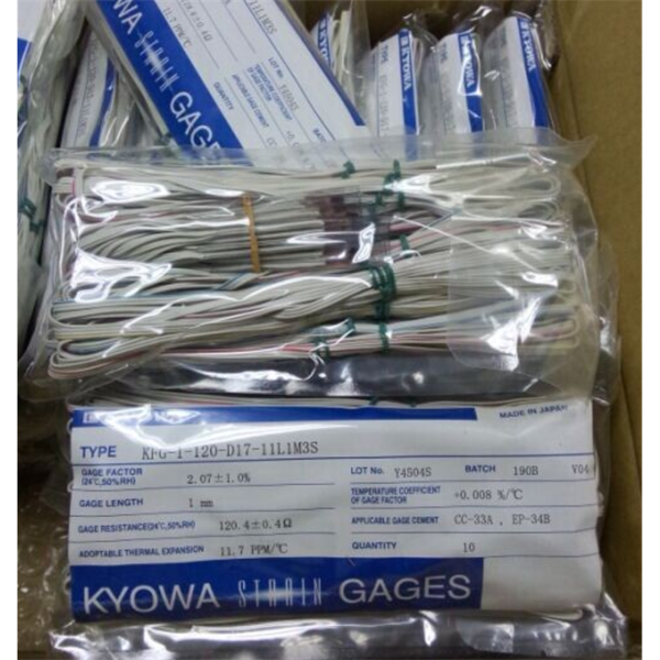 日本KYOWA共和配件耗材应变片KFGS-20-120-C1-16 L30C2R