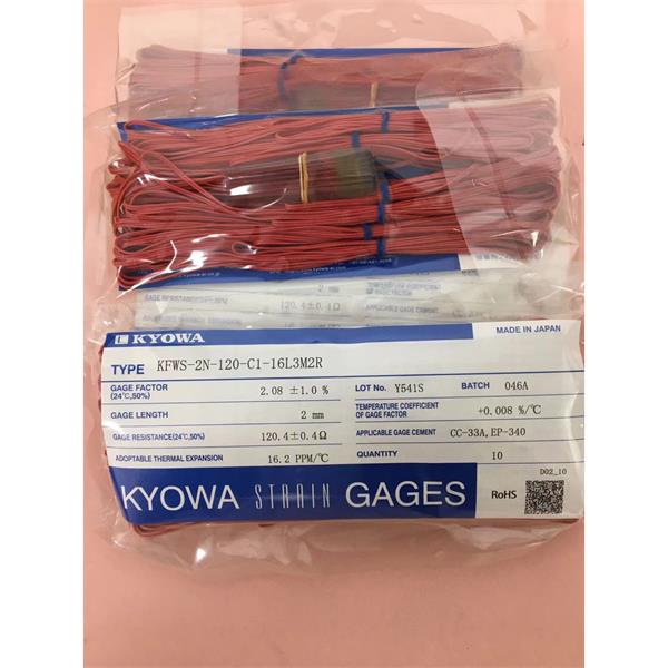 日本原装进口KYOWA应变片KFGS-2-350-D1-23 L30C3R