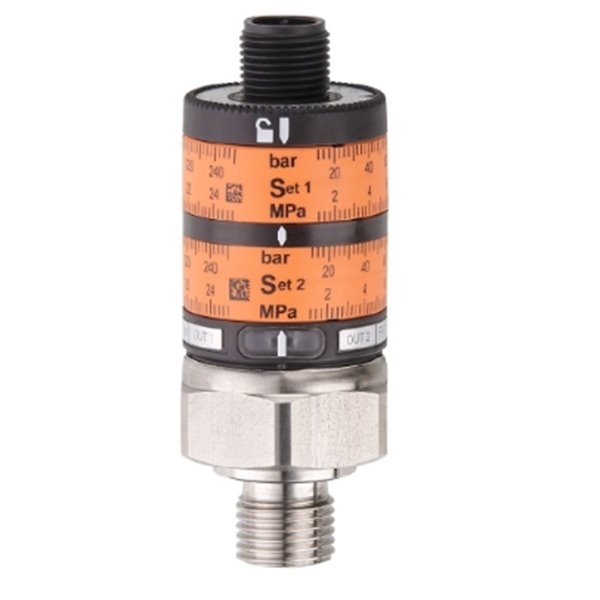 德国IFM易福门带直观开关点设定的压力传感器PK7531 PK-250-SFG14-QSPKG/US/ /W