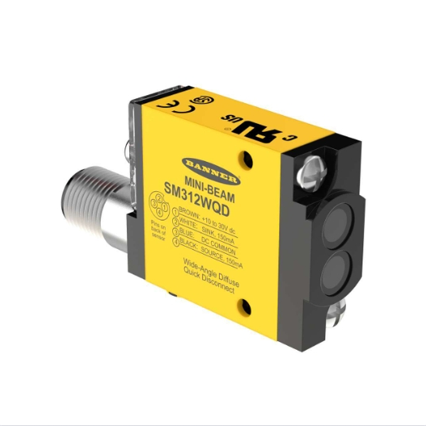 BANNER邦纳美国MINI-BEAM系列光电传感器 SME312DQDP