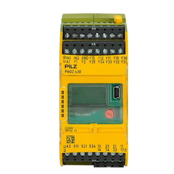 PILZ皮尔兹德国安全继电器 PNOZ X6 24VAC 24VDC 3n/o