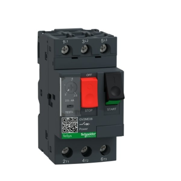 SCHNEIDER施耐德电动机热磁断路器GV2ME04C