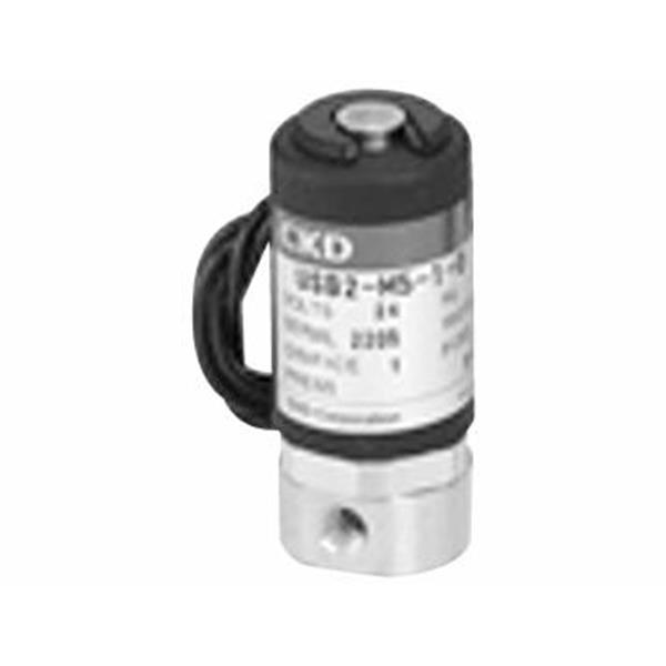 CKD喜开理多种流体小型直动式2通电磁阀USB2-M5-1-DC12V