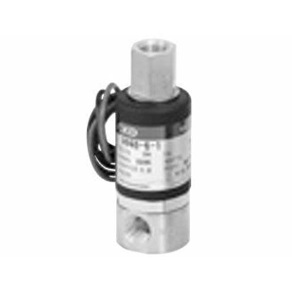 CKD喜开理多种流体小型直动式2通电磁阀USG3-6-1-H-AC200V