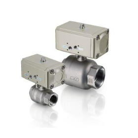 CKD喜开理气控式球阀2・3通CHG-X2-50-OB-AC100V
