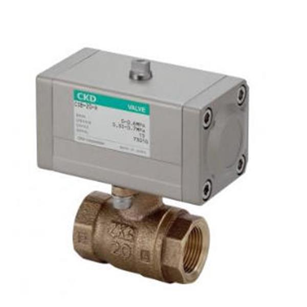 CKD喜开理蒸气用气控式球阀2通阀（紧凑型旋转阀)CSB-20-W